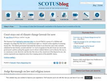 Tablet Screenshot of m.scotusblog.com